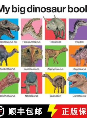 【3-4周达】MY BIG DINOSAUR BOOK CASEBOUND [9780312513061]