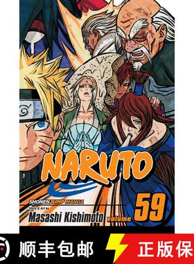 【3-4周达】Naruto, Vol. 59: Nobody [9781421549422]