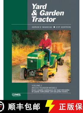 【3-4周达】Proseries Yard & Garden Tractor Service Manual Vol. 2 Through 1990 [9780872884694]