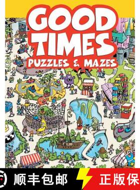 【3-4周达】Good Times Puzzles & Mazes [9780996903677]