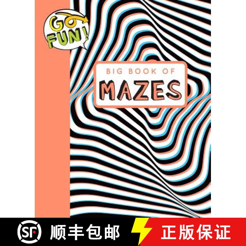 【3-4周达】Go Fun! Big Book of Mazes 2: Volume 9 [9781449472276]