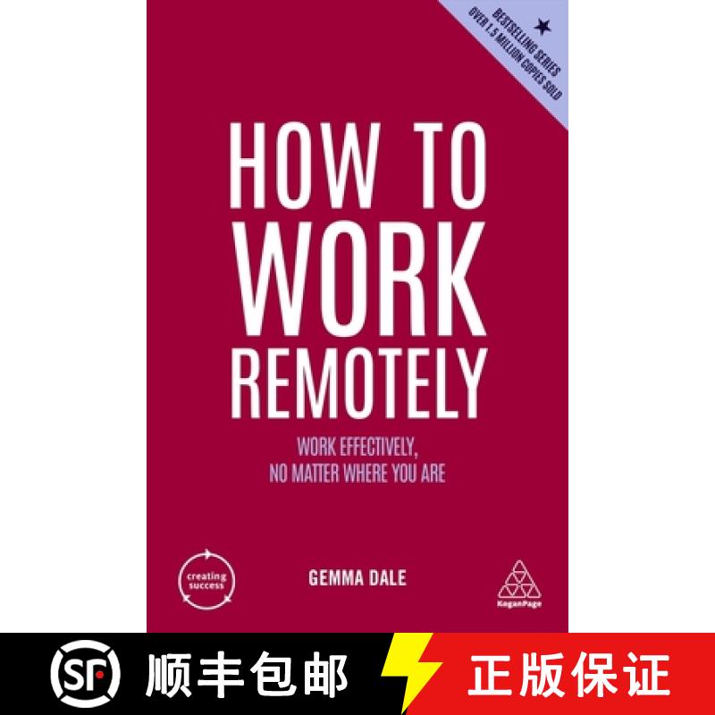 【2-3周达】How to Work Remotely: Work Effectively, No Matter Where You Are [9781398606111]