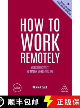 【3-4周达】How to Work Remotely: Work Effectively, No Matter Where You Are [9781398606111]