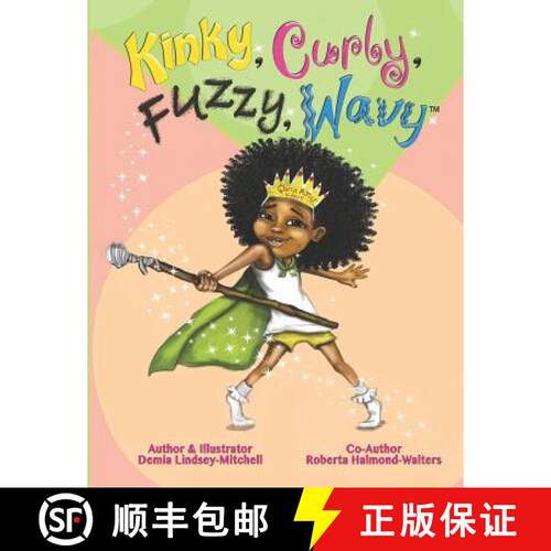 【3-4周达】Kinky, Curly, Fuzzy, Wavy [9780985873639]