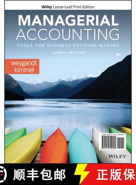 预订 Managerial Accounting: Tools for Business Decision Making [9781119709589]