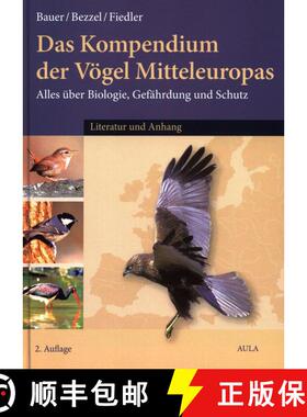 预订 Das Kompendium der Vögel Mitteleuropas: Literatur und Anhang [The Compendium of Birds of Centra... [9783891046494]