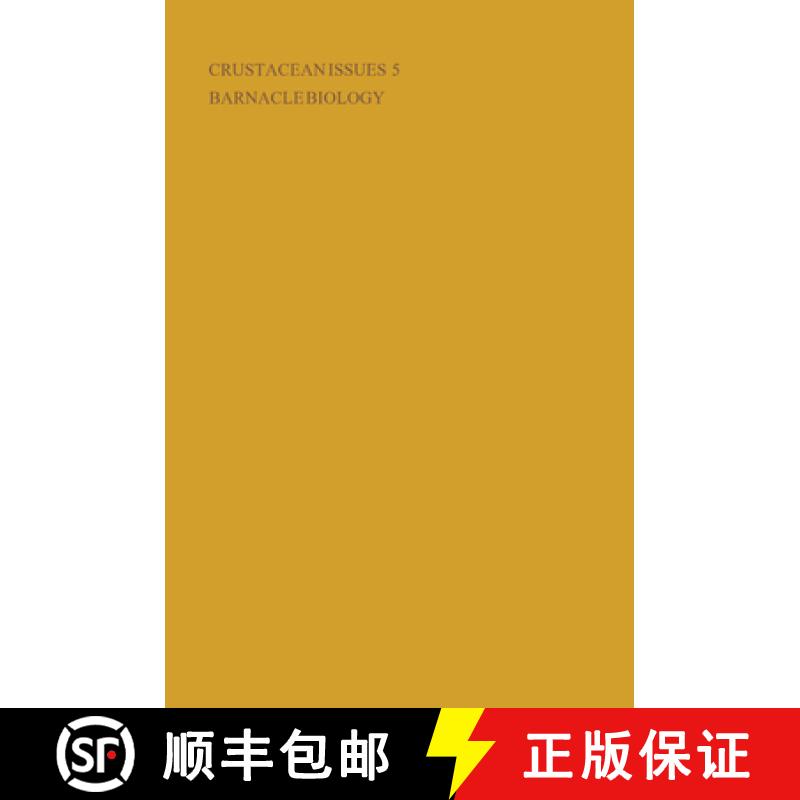 【3-4周达】Barnacle Biology [9789061916284]