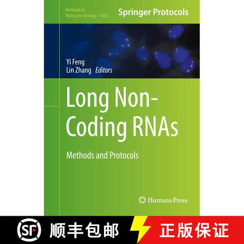 【3-4周达】精装 Long Non-Coding RNAs : Methods and Protocols (1st ed. 2016) [9781493933761]
