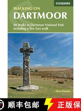 【3-4周达】Walking on Dartmoor: 40 Walks in Dartmoor National Park including the Ten Tors walk [9781786311085]
