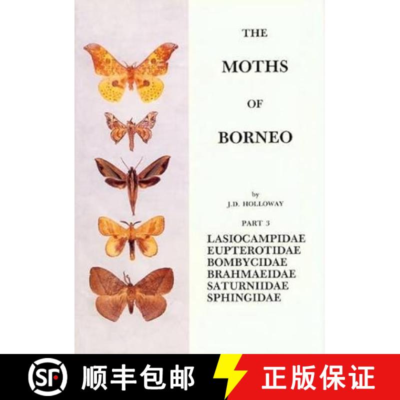 预订 The Moths of Borneo, Part 3 [9789839991574]
