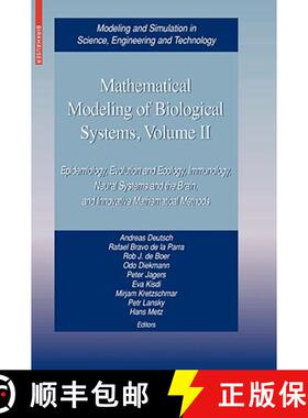【3-4周达】Mathematical Modeling of Biological Systems, Volume II: Epidemiology, Evolution and Ecolog... [9780817645557]