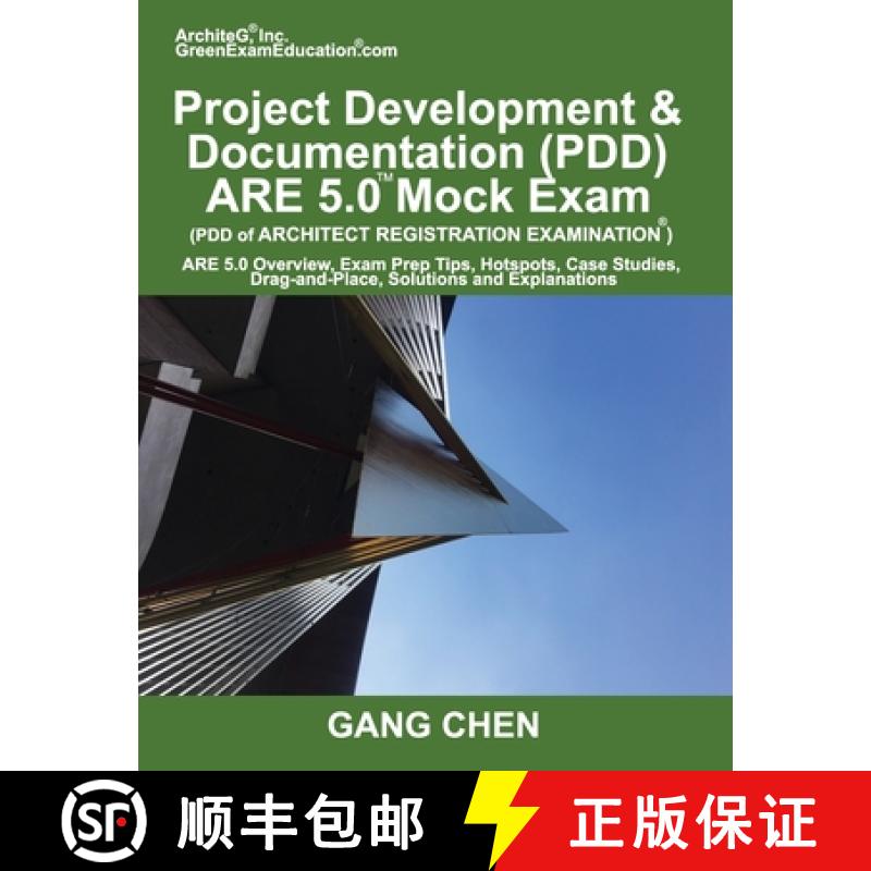 【3-4周达】Project Development & Documentation (PDD) ARE 5.0 Mock Exam (Architect Registration Exam):... [9781612650258]