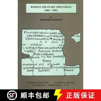 【3-4周达】Roman Military Diplomas 1985 to 1993 [9780905853338]