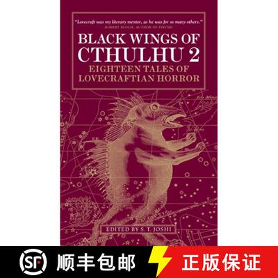 【3-4周达】Black Wings of Cthulhu, Volume 2: Eighteen New Tales of Lovecraftian Horror [9780857687845]