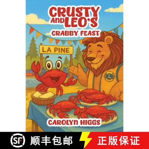 【3-4周达】精装 Crusty and Leo's Crabby Feast [9798295715495]