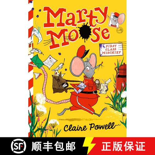 【3-4周达】精装 Marty Moose: First Class Mischief [9781536247800]