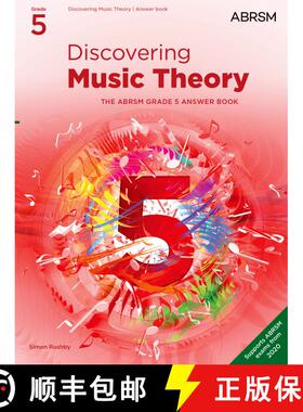 【3-4周达】Discovering Music Theory, The ABRSM Grade 5 Answer Book: Answers (Theory workbooks (ABRSM)) [9781786013545]