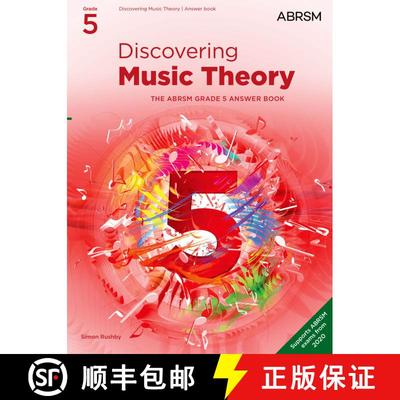 【3-4周达】Discovering Music Theory, The ABRSM Grade 5 Answer Book: Answers (Theory workbooks (ABRSM)) [9781786013545]
