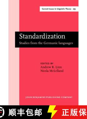 【3-4周达】Standardization: Studies from the Germanic Languages [9789027247476]