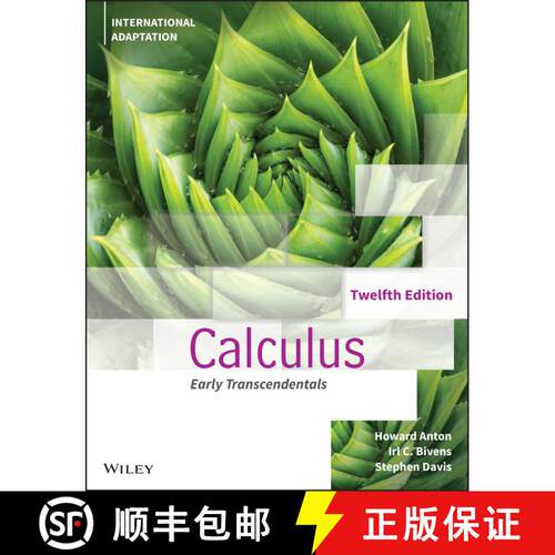 【3-4周达】Calculus Early Transcendentals, 12th Edition, Inte rnational Adaptation [9781119820482]