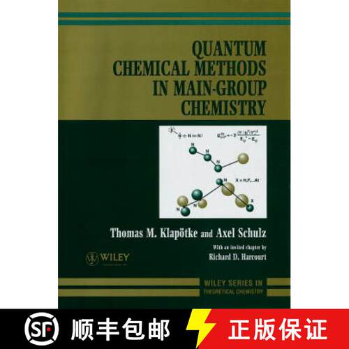 【3-4周达】精装 Quantum Chemical Methods In Main-Group Chemistry [Wiley化学化工] [9780471972426]