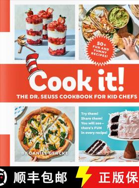 【3-4周达】Cook It! the Dr. Seuss Cookbook for Kid Chefs: 50+ Yummy Recipes [9780525579595]