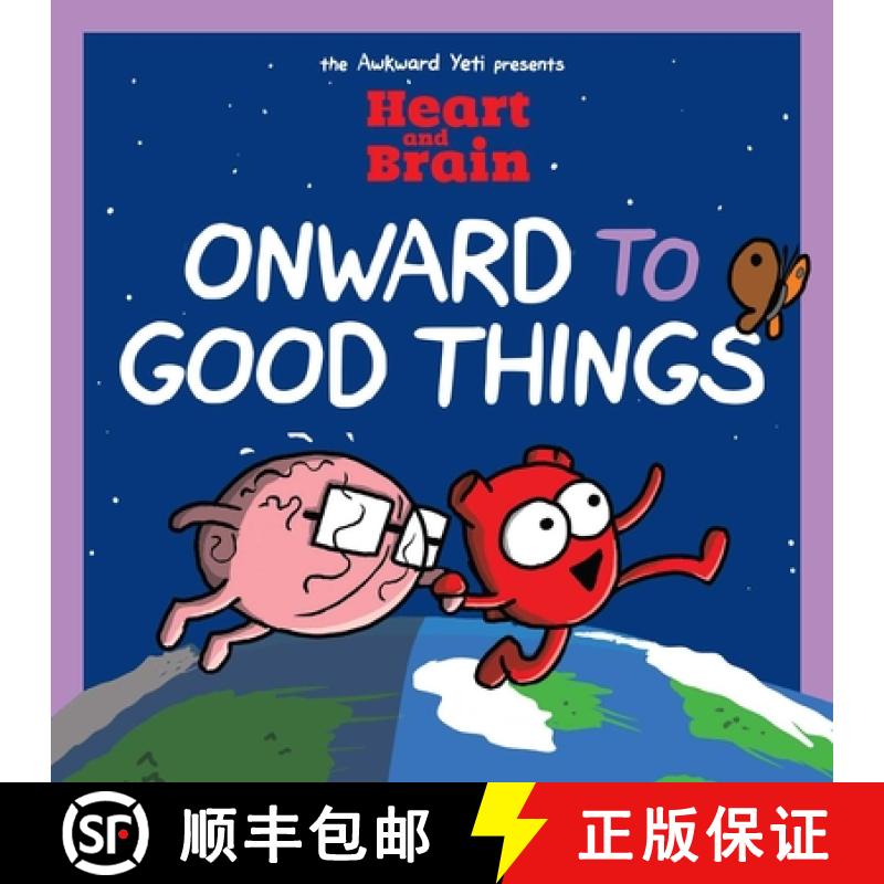 【3-4周达】Heart and Brain: Onward to Good Things!: A Heart and Brain Collection Volume 4 [9781524882228]