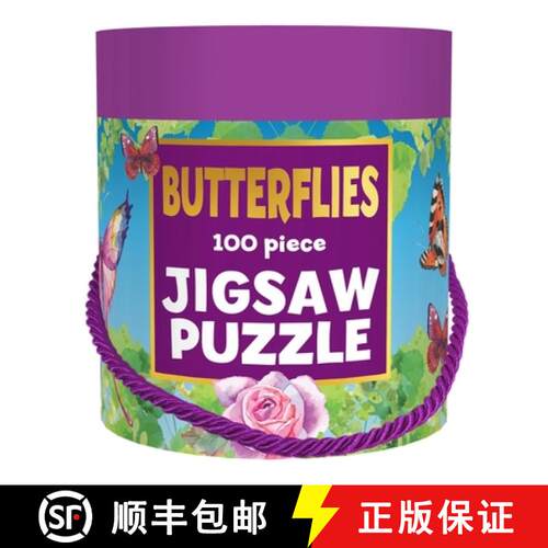 【3-4周达】Butterflies-Jigsaw Puzzle : 100 piece jigsaw puzzle [9781921580703]