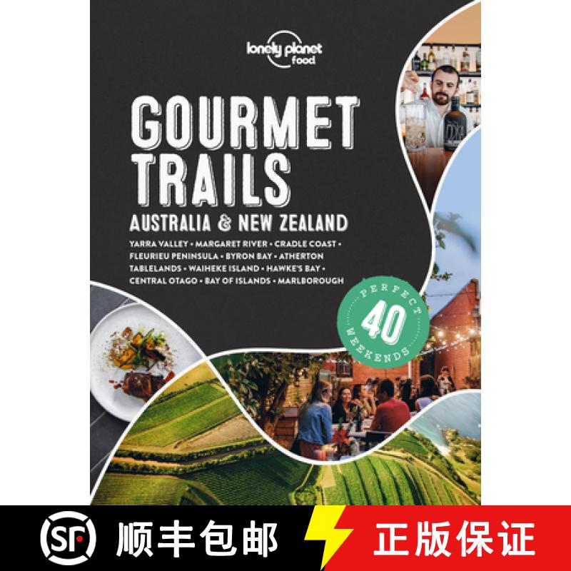 【3-4周达】Lonely Planet Gourmet Trails - Australia & New Zealand 1 [9781838691028]