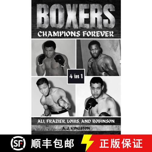 【3-4周达】Boxers: Ali, Frazier, Louis, And Robinson [9781839383342]