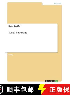 预订 Social Reporting [9783656991519]