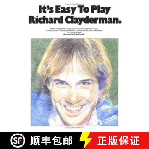 【3-4周达】It's Easy to Play Richard Clayderman - Book 1: Easy Piano [9780711907959]