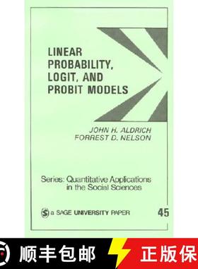 【3-4周达】Linear Probability, Logit, and Probit Models [9780803921337]