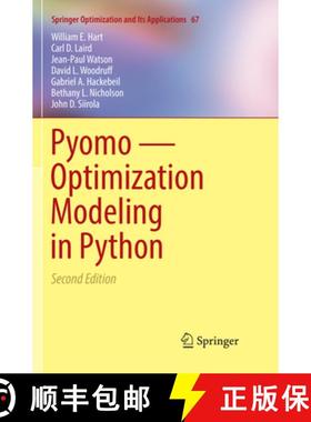 【3-4周达】Pyomo -- Optimization Modeling in Python [9783319864822]