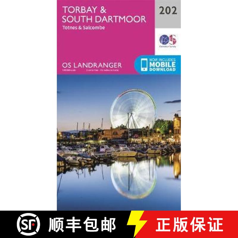 【2-3周达】Torbay & South Dartmoor: Totnes & Salcombe [9780319263976]