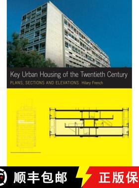 【3-4周达】Key Urban Housing of the Twentieth Century: Plans, Sections and Elevations [With CDROM] [9780393732467]