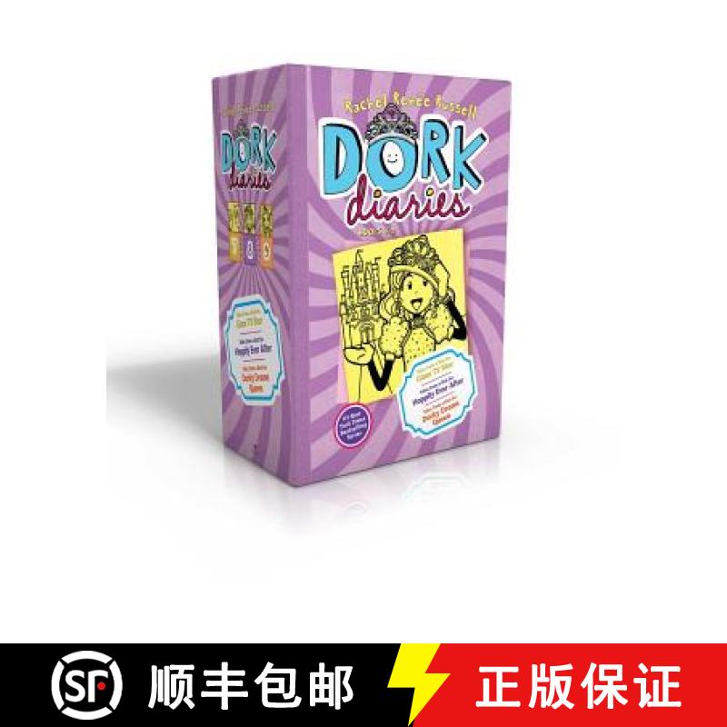 【3-4周达】Dork Diaries Books 7-9 (Boxed Set): Dork Diaries 7; Dork Diaries 8; Dork Diaries 9 [9781481477444]