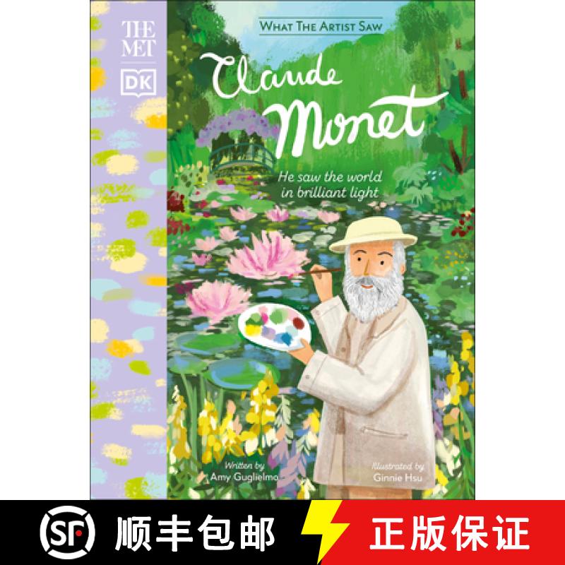 【3-4周达】The Met Claude Monet: He Saw the World in Brilliant Light [9780744054705]