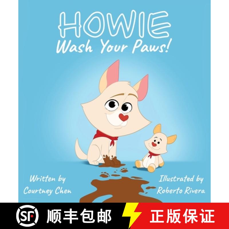 【3-4周达】Howie Wash Your Paws! [9781737880509]