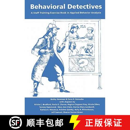 【3-4周达】Behavioral Detectives: A Staff Training Exercise Book in Applied Behavior Analysis [9780966852868]
