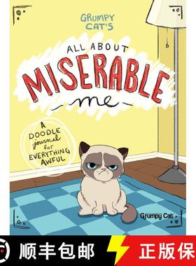 预订 Grumpy Cat's All About Miserable Me: A Doodle Journal for Everything Awful [9780486807447]
