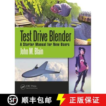 【3-4周达】Test Drive Blender: A Starter Manual for New Users [9781138628793]