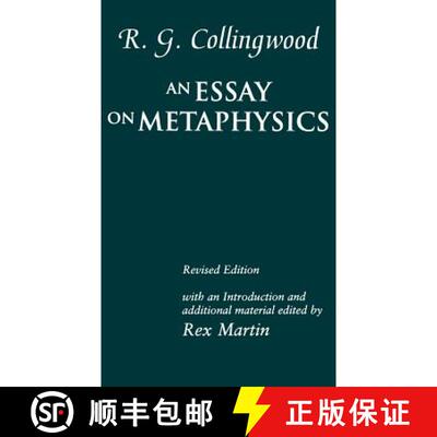 【3-4周达】R. G. Collingwood: An Essay on Metaphysics [9780198235613]