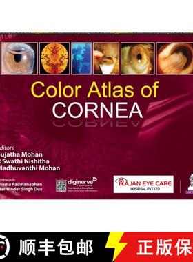 【3-4周达】Color Atlas of Cornea [9789356968981]