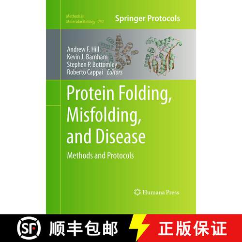 【3-4周达】Protein Folding, Misfolding, and Disease : Methods and Protocols (Softcover reprint of the... [9781493956890]