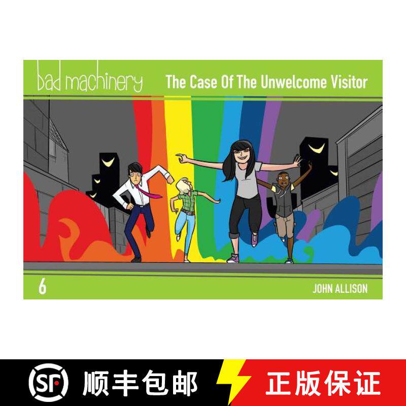 【3-4周达】Bad Machinery Vol. 6, Volume 6: The Case of the Unwelcome Visitor, Pocket Edition [9781620105436]