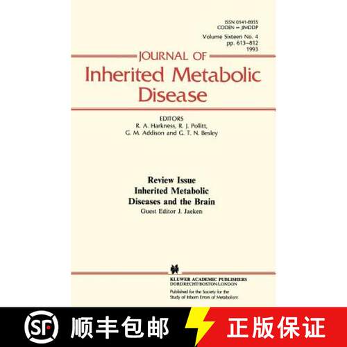 【3-4周达】Inherited Metabolic Diseases and the Brain (Reprinted from JOURNAL OF INHERITED METABOLIC ... [9780792388371]