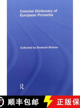 【3-4周达】Concise Dictionary of European Proverbs [9781138971462]