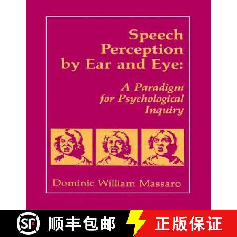 【3-4周达】Speech Perception By Ear and Eye : A Paradigm for Psychological Inquiry [9780805800616]