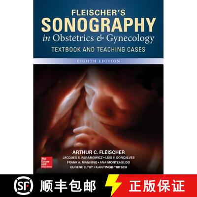 【3-4周达】精装 Fleischer's Sonography in Obstetrics & Gynecology, Eighth Edition [9781259641367]
